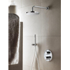 Hotbath Get Together complete thermostatische douche inbouwset Buddy met 2 weg stop omstel chroom staafmodel wandarm 25cm SW18260 Hotbath Get Together complete thermostatische douche inbouwset Buddy met 2 weg stop omstel chroom staafmodel wandarm 25cm SW18260