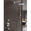 Hotbath Get Together complete thermostatische douche inbouwset Laddy R met 2 stopkranen IBS2 chroom staafmodel wandarm 30cm glijstang SW18405 Hotbath Get Together complete thermostatische douche inbouwset Laddy R met 2 stopkranen IBS2 chroom staafmodel wandarm 30cm glijstang SW18405