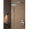 Hotbath Get Together complete thermostatische douche inbouwset Chap met 2 weg stop omstel chroom 3 standen wandarm 20cm glijstang SW18518 Hotbath Get Together complete thermostatische douche inbouwset Chap met 2 weg stop omstel chroom 3 standen wandarm 20cm glijstang SW18518