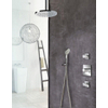 Hotbath Get Together complete thermostatische douche inbouwset Laddy V met 2 stopkranen geborsteld nikkel 3 standen handdouche met plafondbuis 15cm diameter douchekop 20cm SW18334 Hotbath Get Together complete thermostatische douche inbouwset Laddy V met 2 stopkranen geborsteld nikkel 3 standen handdouche met plafondbuis 15cm diameter douchekop 20cm SW18334