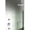 Hotbath Get Together complete thermostatische douche inbouwset Laddy R met 2 stopkranen IBS2 chroom staafmodel handdouche met plafondbuis 15cm diameter douchekop 30cm SW18388 Hotbath Get Together complete thermostatische douche inbouwset Laddy R met 2 stopkranen IBS2 chroom staafmodel handdouche met plafondbuis 15cm diameter douchekop 30cm SW18388