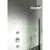 Hotbath Get Together complete thermostatische douche inbouwset Laddy R met 2 stopkranen IBS2 geborsteld nikkel 3 standen handdouche met plafondbuis 30cm diameter douchekop 20cm SW18416 Hotbath Get Together complete thermostatische douche inbouwset Laddy R met 2 stopkranen IBS2 geborsteld nikkel 3 standen handdouche met plafondbuis 30cm diameter douchekop 20cm SW18416
