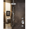 Hotbath Get Together complete thermostatische douche inbouwset Chap met 2 stopkranen chroom staafmodel handdouche met plafondbuis 30cm diameter douchekop 25cm inclusief glijstang SW18483 Hotbath Get Together complete thermostatische douche inbouwset Chap met 2 stopkranen chroom staafmodel handdouche met plafondbuis 30cm diameter douchekop 25cm inclusief glijstang SW18483