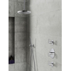 Hotbath Get Together complete thermostatische douche inbouwset Friendo met 2 stopkranen chroom staafmodel handdouche met plafondbuis 15cm diameter douchekop 25cm SW18564 Hotbath Get Together complete thermostatische douche inbouwset Friendo met 2 stopkranen chroom staafmodel handdouche met plafondbuis 15cm diameter douchekop 25cm SW18564