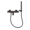 Adema Sparkle 2.0 thermostatische bad-/douchekraan - staafhanddouche en houder - incl. doucheslang - mat zwart SW769453