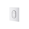 GROHE Arena Cosmopolitan plaque de commande WC verticale blanche 0729242