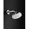 Hotbath Mate pomme de douche avec 3 jets, y compris bras mural 13cm rond nickel brossé SW61992