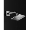Hotbath Mate Hoofddouche vierkant wandmodel 12cm inclusief wandarm chroom SW61990 Hotbath Mate Hoofddouche vierkant wandmodel 12cm inclusief wandarm chroom SW61990