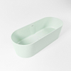 Mondiaz Noble Baignoire îlot 180x75cm Couleur Greey mat Couleur intérieure Vert SW491563 Mondiaz Noble Baignoire îlot 180x75cm Couleur Greey mat Couleur intérieure Vert SW491563
