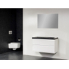 Saniclass New Future XXS Corestone13 Meuble avec Miroir 100cm sans trou pour robinetterie avec miroir Blanc SW68543 Saniclass New Future XXS Corestone13 Meuble avec Miroir 100cm sans trou pour robinetterie avec miroir Blanc SW68543