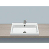 Alape AB.SR650H opbouwwaskom rechthoekig 65x47.2x5cm met kraangat met overloop + overloopgarnituur wit 0934950 Alape AB.SR650H opbouwwaskom rechthoekig 65x47.2x5cm met kraangat met overloop + overloopgarnituur wit 0934950