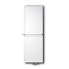 Vasco Flat V Line radiateur panneau plat vertical type 21 500x1800mm 1400W raccordement 8008 blanc structuré SW29219