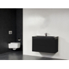 Saniclass New Future Black Spirit badmeubel 100cm 1 kraangat zonder spiegel zwart SW68912 Saniclass New Future Black Spirit badmeubel 100cm 1 kraangat zonder spiegel zwart SW68912