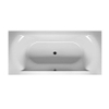 Riho Linares baignoire îlot 180x80cm rectangulaire droite acrylique blanc SW49983