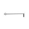 Hotbath Mate wandarm 35cm vierkant haaks chroom SW12555 Hotbath Mate wandarm 35cm vierkant haaks chroom SW12555