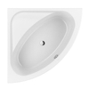 Villeroy en boch Loop en friends hoekbad 140x140cm ovale binnenvorm wit SW28648 Villeroy en boch Loop en friends hoekbad 140x140cm ovale binnenvorm wit SW28648
