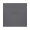 Villeroy & Boch Squaro infinity douchebak - 90x80x4cm - Anthracite (grijs) SW29373