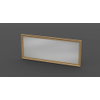 Forzalaqua Todi spiegel 40X40X2cm Oyster massief eiken SW67623 Forzalaqua Todi spiegel 40X40X2cm Oyster massief eiken SW67623