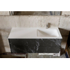 MONDIAZ KIVI 120cm badkamermeubel bekleed met TEGELS elegant black 4 lades Wastafel cloud rechts 1 kraangat SW408840 MONDIAZ KIVI 120cm badkamermeubel bekleed met TEGELS elegant black 4 lades Wastafel cloud rechts 1 kraangat SW408840