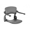 Handicare siège de douche rabattable avec dossier et accoudoirs anthracite SW66123