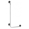 Handicare barre d'appui murale 90 degrés 113x56 en L droite inox anthracite RAL 7028 SW66102