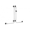 Handicare wandgreep 90 graden type b l vormig rechts rvs antraciet ral 7028 SW66071 Handicare wandgreep 90 graden type b l vormig rechts rvs antraciet ral 7028 SW66071
