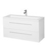 Saniclass XS line Meuble salle de bain avec miroir 60x38cm Blanc SW2351 Saniclass XS line Meuble salle de bain avec miroir 60x38cm Blanc SW2351