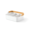 Umbra Bellwood Organisateur de salle de bains - 35x26x13cm - blanc/naturel SW857276