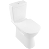 Villeroy & Boch Vicare combipack Vita - met wandcloset PK DirectFlush reservoir verhoogde closetzitting - softclose - White Alpine (glans wit) 1025071