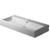 Duravit Vero wastafel onderzijde geslepen 100x47cm zonder kraangat met overloop met wondergliss zwart 0300253 Duravit Vero wastafel onderzijde geslepen 100x47cm zonder kraangat met overloop met wondergliss zwart 0300253