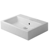 Duravit Vero wastafel onderzijde geslepen 60x47cm zonder kraangat met overloop met wondergliss zwart 0300277 Duravit Vero wastafel onderzijde geslepen 60x47cm zonder kraangat met overloop met wondergliss zwart 0300277
