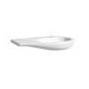 Laufen Alessi One meubelwastafel met afleg links met LCC 90x50cm zonder kraangat met afvoerplug wit 0192303 Laufen Alessi One meubelwastafel met afleg links met LCC 90x50cm zonder kraangat met afvoerplug wit 0192303