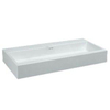 Laufen Living City wastafel 100x46cm zonder kraangat wit 0081297 Laufen Living City wastafel 100x46cm zonder kraangat wit 0081297