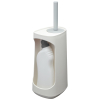 Tiger Tess Toiletborstelhouder met opbergfunctie vrijstaand en Swoop® borstel flexibel Wit Lichtgrijs SW877623