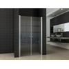 Wiesbaden Lagos Pendeldeur in nis - 80x200cm - 6mm - nano helder glas - chroom SW62371