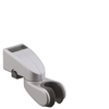 Hansgrohe Universeel Glijstuk los - voor glijstang - hoogglans chroom 0601713