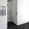 BRAUER Void nisdeur helder glas 90x200 omkeerbaar incl. glascoating PVD koper geborsteld SW486589