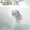 Crosswater Showertray Trop plein de baignoire avec bonde clic clac vidage et remplir chrome SW31383