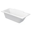 Duravit Durastyle Baignoire acrylique rectangulaire avec dossier droite 160x70x46cm sans pieds ou tabliers blanc SW54479 Duravit Durastyle Baignoire acrylique rectangulaire avec dossier droite 160x70x46cm sans pieds ou tabliers blanc SW54479