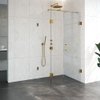 Saniclass Create Douchecabine 3-delig 90x200x100cm profielloos met antikalk en 8mm veiligheidsglas Goud geborsteld SW638586 Saniclass Create Douchecabine 3-delig 90x200x100cm profielloos met antikalk en 8mm veiligheidsglas Goud geborsteld SW638586