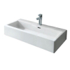 Laufen Living City wastafel 100x46cm 1 kraangat wit 0081294 Laufen Living City wastafel 100x46cm 1 kraangat wit 0081294