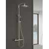Hotbath Cobber regendoucheset geborsteld messing SW74482 Hotbath Cobber regendoucheset geborsteld messing SW74482
