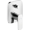 Hansgrohe PuraVida afbouwdeel voor inbouw badkraan met omstel chroom 0451076 Hansgrohe PuraVida afbouwdeel voor inbouw badkraan met omstel chroom 0451076