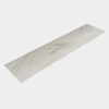 Mondiaz TOP 23 Topplaat - 100cm - dikte 1.2cm - geschikt voor afdekplaat / waskom - solid surface - Ostra SW1474404