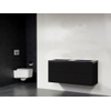 Saniclass New Future Corestone13 badmeubel 120cm 0 kraangaten zonder spiegel zwart SW25159 Saniclass New Future Corestone13 badmeubel 120cm 0 kraangaten zonder spiegel zwart SW25159