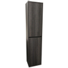 Saniclass Nexxt kolomkast 35x35x160cm met 2 deuren MFC Legno antracite SW72253 Saniclass Nexxt kolomkast 35x35x160cm met 2 deuren MFC Legno antracite SW72253