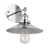 Van Heck wandlamp 22x19cm met LED lamp 4 watt chroom SW84130 Van Heck wandlamp 22x19cm met LED lamp 4 watt chroom SW84130