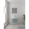 Bruynzeel Combo badmeubelset 60x45cm 1 wasbak 2 lades met spiegel met softclose ceramic fjord groen SW383472 Bruynzeel Combo badmeubelset 60x45cm 1 wasbak 2 lades met spiegel met softclose ceramic fjord groen SW383472
