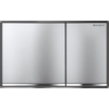 Geberit Sigma 60 bedieningplaat met dualflush frontbediening voor reservoir 21.4x13.2cm chroom SW63529 Geberit Sigma 60 bedieningplaat met dualflush frontbediening voor reservoir 21.4x13.2cm chroom SW63529