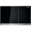 Geberit Sigma 60 bedieningplaat met dualflush frontbediening voor reservoir 21.4x13.2cm zwart SW63531 Geberit Sigma 60 bedieningplaat met dualflush frontbediening voor reservoir 21.4x13.2cm zwart SW63531